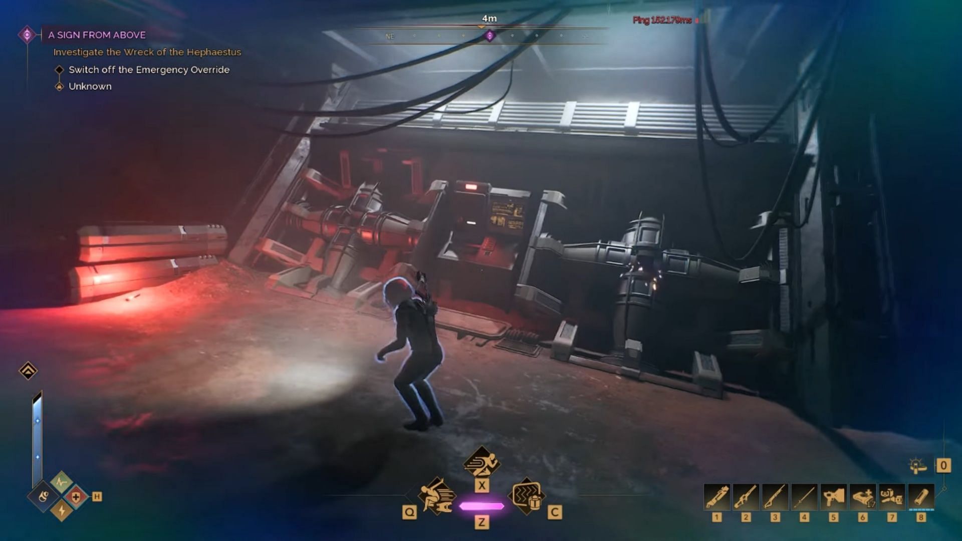 This might be the most important location in the ship; you come back here a few times to get your bearings (Image via Funcom || YouTube/@ConCon)